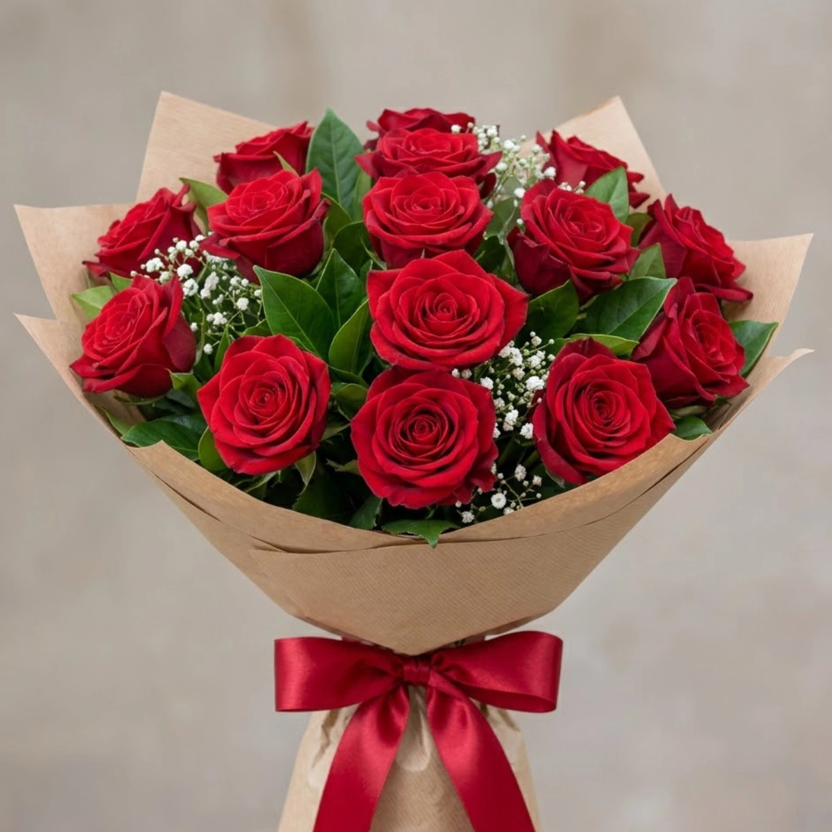 Classic Red Rose Bouquet