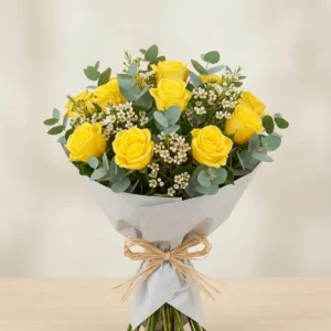 Yellow Rose Bouquet